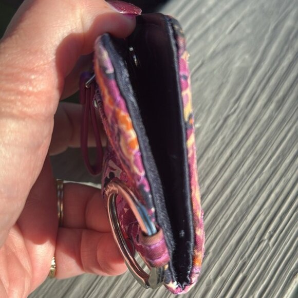 Vera Bradley “Stained Glass Medallion” Zip Around Wallet w/Coin Purse (EUC) - Picture 12 of 13